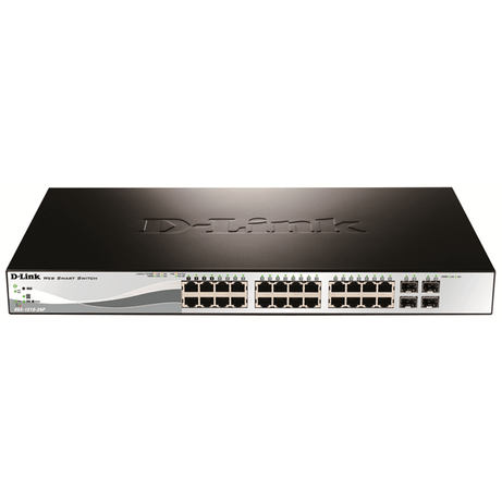 D-Link DGS-1210-28P/E Switch 24xGb PoE 4xSFP Combo - Imagen 1 de 4 D-Link DGS-1210-28P/E Switch 24xGb PoE 4xSFP Combo - Imagen 1 de 4