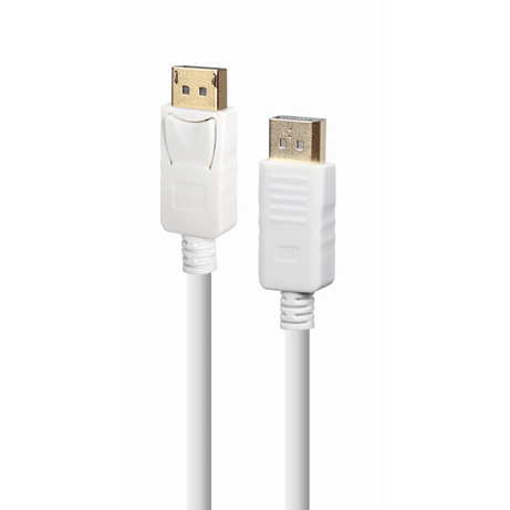 CABLE DISPLAYPORT GEMBIRD 4K DE 1,8 M, BLANCO - Imagen 1 de 3 CABLE DISPLAYPORT GEMBIRD 4K DE 1,8 M, BLANCO - Imagen 1 de 3