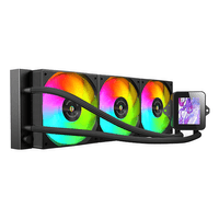 Miniatura 1 de SISTEMA DE REFRIGERACION LIQUIDA MARS GAMING MLVISION360 NEGRO 3x120mm ARGB TPD 500W PANTALLA LCD