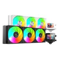 Miniatura 4 de SISTEMA DE REFRIGERACION LIQUIDA MARS GAMING MLVISION360 NEGRO 3x120mm ARGB TPD 500W PANTALLA LCD