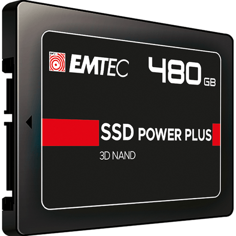EMTEC X150 Power Plus SSD 480GB 2.5" 520MB/s 6Gbit/s Serial ATA III - Imagen 1 de 4 EMTEC X150 Power Plus SSD 480GB 2.5" 520MB/s 6Gbit/s Serial ATA III - Imagen 1 de 4
