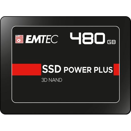 EMTEC X150 Power Plus SSD 480GB 2.5" 520MB/s 6Gbit/s Serial ATA III - Imagen 3 de 4 EMTEC X150 Power Plus SSD 480GB 2.5" 520MB/s 6Gbit/s Serial ATA III - Imagen 3 de 4