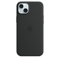 Miniatura 1 de iPhone 15 Plus Silicone Case with MagSafe - Black