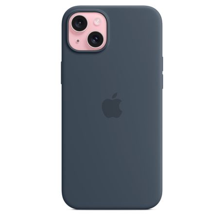 iPhone 15 Plus Silicone Case with MagSafe - Storm Blue - Imagen 3 de 5 iPhone 15 Plus Silicone Case with MagSafe - Storm Blue - Imagen 3 de 5