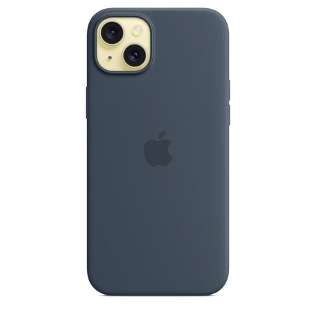 iPhone 15 Plus Silicone Case with MagSafe - Storm Blue - Imagen 4 de 5 iPhone 15 Plus Silicone Case with MagSafe - Storm Blue - Imagen 4 de 5