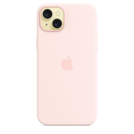 iPhone 15 Plus Silicone Case with MagSafe - Light Pink - Imagen 4 de 6 iPhone 15 Plus Silicone Case with MagSafe - Light Pink - Imagen 4 de 6