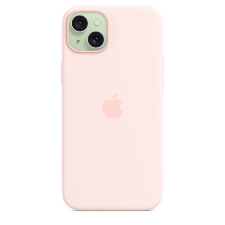 iPhone 15 Plus Silicone Case with MagSafe - Light Pink - Imagen 5 de 6 iPhone 15 Plus Silicone Case with MagSafe - Light Pink - Imagen 5 de 6