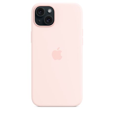 iPhone 15 Plus Silicone Case with MagSafe - Light Pink - Imagen 6 de 6 iPhone 15 Plus Silicone Case with MagSafe - Light Pink - Imagen 6 de 6