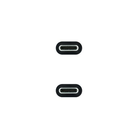 Nanocable - CABLE USB 3.2 GEN2x2 100W 4K/60Hz USB-C M/M 0.5 M - Imagen 4 de 5 Nanocable - CABLE USB 3.2 GEN2x2 100W 4K/60Hz USB-C M/M 0.5 M - Imagen 4 de 5
