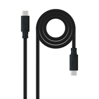 Miniatura 1 de Nanocable Cable USB 3.1GEN2 5A USB-C/M-USB-C/M 0.5