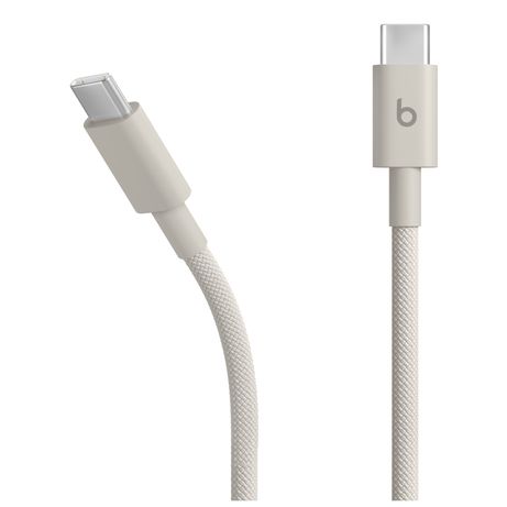 Beats USB-C to USB-C Woven Cable (1.5 m) - Surge Stone - Imagen 3 de 3 Beats USB-C to USB-C Woven Cable (1.5 m) - Surge Stone - Imagen 3 de 3
