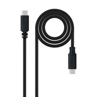 Miniatura 1 de Nanocable Cable USB2.0 3A USB-C/M-USB-C/M 1.5 M