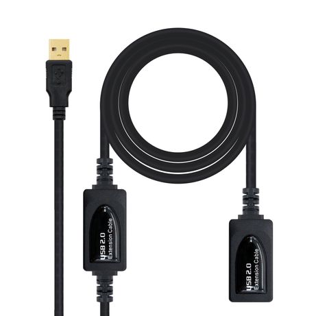 NANOCABLE CABLE USB 2.0 PROLONGADOR CON AMPLIFICADOR, TIPO A/M-A/H, 15 M (10.01.0213) - Imagen 2 de 4 NANOCABLE CABLE USB 2.0 PROLONGADOR CON AMPLIFICADOR, TIPO A/M-A/H, 15 M (10.01.0213) - Imagen 2 de 4