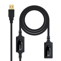 Miniatura 4 de NANOCABLE CABLE USB 2.0 PROLONGADOR CON AMPLIFICADOR, TIPO A/M-A/H, 15 M (10.01.0213)