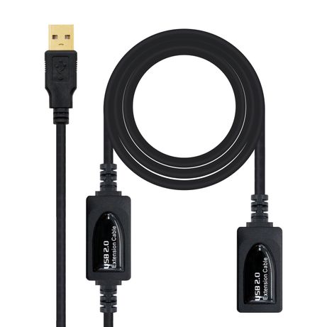 NANOCABLE CABLE USB 2.0 PROLONGADOR CON AMPLIFICADOR, TIPO A/M-A/H, 15 M (10.01.0213) - Imagen 4 de 4 NANOCABLE CABLE USB 2.0 PROLONGADOR CON AMPLIFICADOR, TIPO A/M-A/H, 15 M (10.01.0213) - Imagen 4 de 4