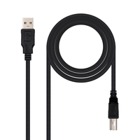 Miniatura 1 de CABLE NC USB2.0 IMPRESORA A/M-B/M 4,5M