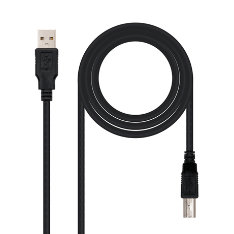CABLE NC USB2.0 IMPRESORA A/M-B/M 4,5M - Imagen 1 de 4 CABLE NC USB2.0 IMPRESORA A/M-B/M 4,5M - Imagen 1 de 4