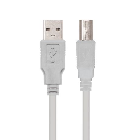 CABLE NANOCABLE USB 2.0 A M USB B M IMPRESORA 10.01.0102 - Imagen 3 de 4 CABLE NANOCABLE USB 2.0 A M USB B M IMPRESORA 10.01.0102 - Imagen 3 de 4