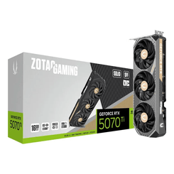 Tarjeta Gráfica ZOTAC GAMING GeForce RTX 5070 Ti SOLID SFF OC | 16GB DDR7 | DLSS 4