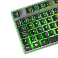 Miniatura 5 de TECLADO EN FRANCES HIBRIDO H-MECANICO MARS GAMING MK220FR BLACK SWITCH H-MECHANICAL RETROILUMINADO FULL RGB PROGRAMABLE POR HARDWARE ANTIGHOSTING