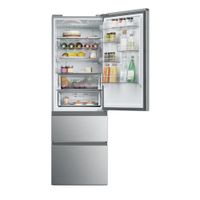 Miniatura 3 de FRIGORIFICO COMBI HAIER HTW5618ENMG NOFROST E ALTO 185 CM. ANCHO 59.5 CM  INOX