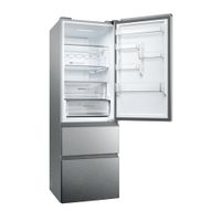 Miniatura 7 de FRIGORIFICO COMBI HAIER HTW5618ENMG NOFROST E ALTO 185 CM. ANCHO 59.5 CM  INOX