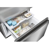 Miniatura 17 de FRIGORIFICO COMBI HAIER HTW5618ENMG NOFROST E ALTO 185 CM. ANCHO 59.5 CM  INOX