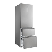 Miniatura 20 de FRIGORIFICO COMBI HAIER HTW5618ENMG NOFROST E ALTO 185 CM. ANCHO 59.5 CM  INOX