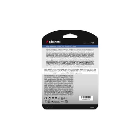 KINGSTON Disco SSD DC600ME SATA Enterprise (uso mixto) de 2,5” y 1920 G SSD 1920GB 2.5" 560MB/s 6Gbit/s Serial ATA III - Imagen 5 de 5 KINGSTON Disco SSD DC600ME SATA Enterprise (uso mixto) de 2,5” y 1920 G SSD 1920GB 2.5" 560MB/s 6Gbit/s Serial ATA III - Imagen 5 de 5