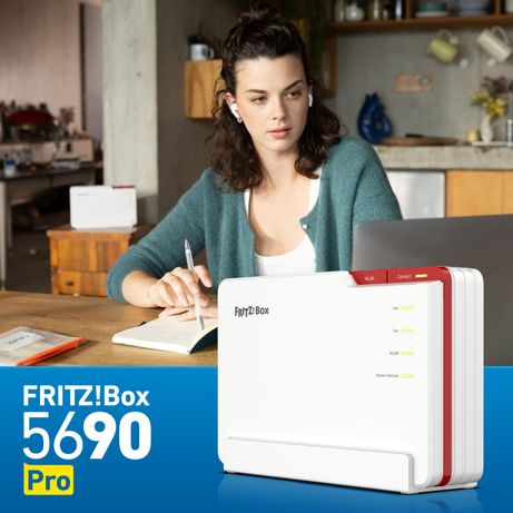 Fritz!Box 5690 Pro Router WiFi7 1x2,5Gb WAN 4xGb L - Imagen 10 de 10 Fritz!Box 5690 Pro Router WiFi7 1x2,5Gb WAN 4xGb L - Imagen 10 de 10