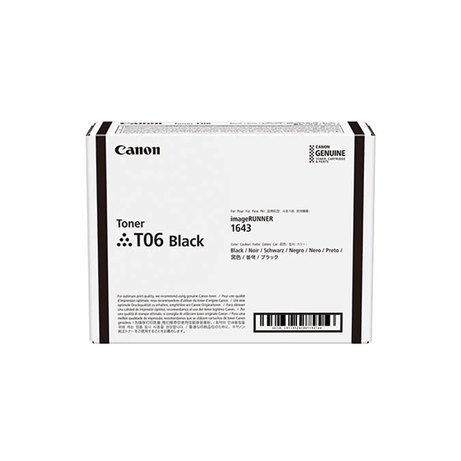 TONER CANON T06 NEGRO - Imagen 1 de 2 TONER CANON T06 NEGRO - Imagen 1 de 2