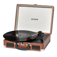 Miniatura 1 de Denver VPL-120 Tocadiscos USB Marron