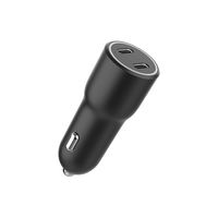 Miniatura 6 de CARGADOR RAPIDO COCHE GEMBIRD POWER LIVERY- 2 PUERTOS USB TIPO C, 40 W, NEGRO