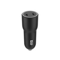 Miniatura 10 de CARGADOR RAPIDO COCHE GEMBIRD POWER LIVERY- 2 PUERTOS USB TIPO C, 40 W, NEGRO