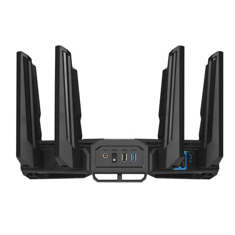 ROUTER ASUS GT-BE98,WIFI 6E 4X,320 MHZ,3 PUERTOS 10G,PUERTO WAN 2.5G,AIMESH,RANGEBOOST PLUS - Imagen 5 de 11 ROUTER ASUS GT-BE98,WIFI 6E 4X,320 MHZ,3 PUERTOS 10G,PUERTO WAN 2.5G,AIMESH,RANGEBOOST PLUS - Imagen 5 de 11