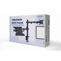Miniatura 2 de SOPORTE DE MESA GEMBIRD AJUST CON BRAZO PARA MONITOR Y BANDEJA PARA PORTATIL