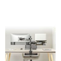 Miniatura 5 de SOPORTE DE MESA GEMBIRD AJUST CON BRAZO PARA MONITOR Y BANDEJA PARA PORTATIL
