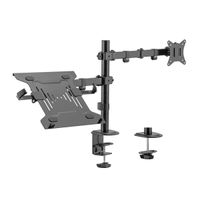 Miniatura 6 de SOPORTE DE MESA GEMBIRD AJUST CON BRAZO PARA MONITOR Y BANDEJA PARA PORTATIL