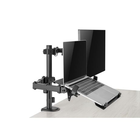 SOPORTE DE MESA GEMBIRD AJUST CON BRAZO PARA MONITOR Y BANDEJA PARA PORTATIL - Imagen 8 de 9 SOPORTE DE MESA GEMBIRD AJUST CON BRAZO PARA MONITOR Y BANDEJA PARA PORTATIL - Imagen 8 de 9