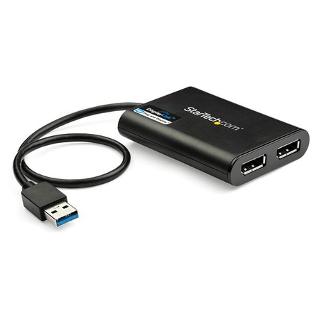 USB TO DUAL DISPLAYPORT ADAPTER - 4K 60HZ - USB 3.0 (5GBP S) - Imagen 1 de 6 USB TO DUAL DISPLAYPORT ADAPTER - 4K 60HZ - USB 3.0 (5GBP S) - Imagen 1 de 6