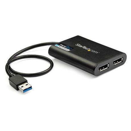 USB TO DUAL DISPLAYPORT ADAPTER - 4K 60HZ - USB 3.0 (5GBP S) - Imagen 2 de 6 USB TO DUAL DISPLAYPORT ADAPTER - 4K 60HZ - USB 3.0 (5GBP S) - Imagen 2 de 6
