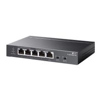 Miniatura 4 de SWITCH NO GESTIONABLE TP-LINK SG1005P-PD 1P GIGA POE++ IN Y 4P POE+ OUT SOBREMESA NO RACK CARCASA ME
