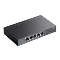 Miniatura 5 de SWITCH NO GESTIONABLE TP-LINK SG1005P-PD 1P GIGA POE++ IN Y 4P POE+ OUT SOBREMESA NO RACK CARCASA ME