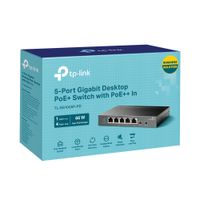 Miniatura 7 de SWITCH NO GESTIONABLE TP-LINK SG1005P-PD 1P GIGA POE++ IN Y 4P POE+ OUT SOBREMESA NO RACK CARCASA ME