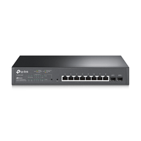 Miniatura 1 de TP-Link - JetStream TL-SG2210MP switch Gestionado L2/L2+ Gigabit PoE 1U Negro