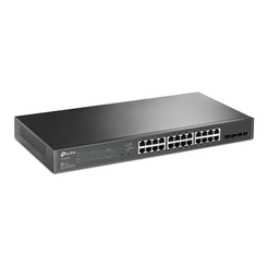 28-PORT GIGABIT SMART SWITCH WITH 24-PORT POE+ IN