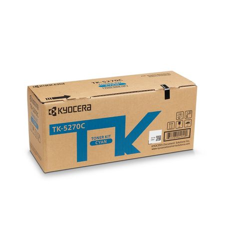 KYOCERA TK5270C TONER CIAN PARA ECOSYS M6230/6630cidn 6000 pag - Imagen 2 de 3 KYOCERA TK5270C TONER CIAN PARA ECOSYS M6230/6630cidn 6000 pag - Imagen 2 de 3