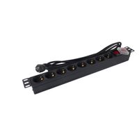 Miniatura 5 de Phasak Regleta 19  8 tomas SFO C14 con interruptor 3 m   BNS 1520