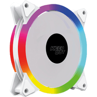 Miniatura 1 de Keep Out Ventilador XFC-120SRW WHITE 5V