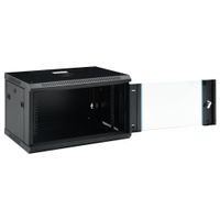 Miniatura 9 de PHASAK  Mural Rack PHASAK Pro 19" 6U Desmontado - Envio Flat Pack - PHO 2106D  Negro